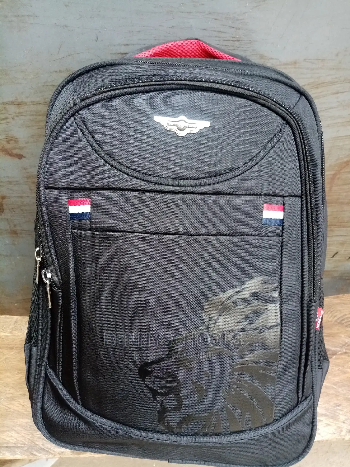 Big Tigger Head Backpack, Knapsack and Laptop Bag