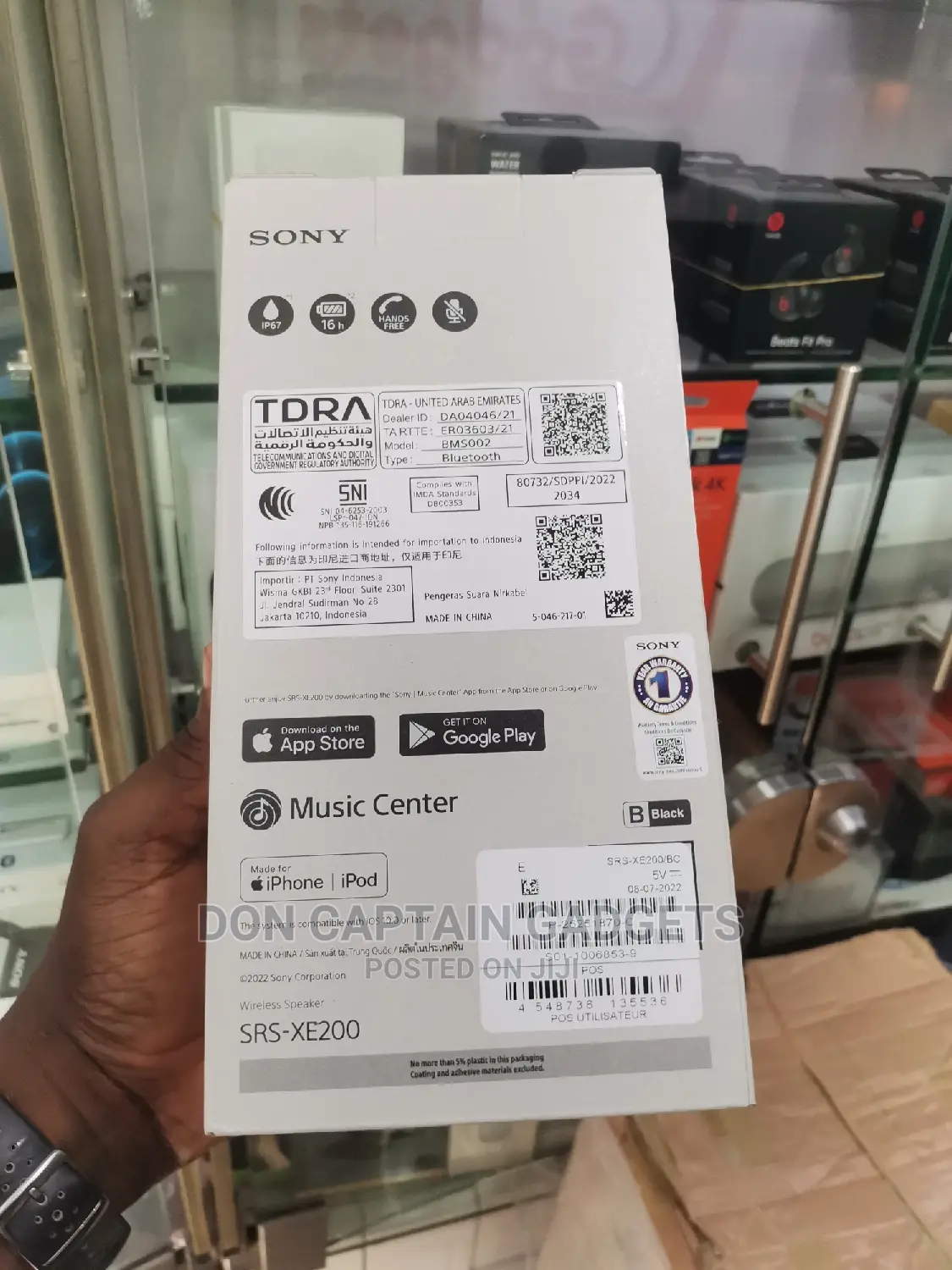 Xe200 Sony Bluetooth Speaker