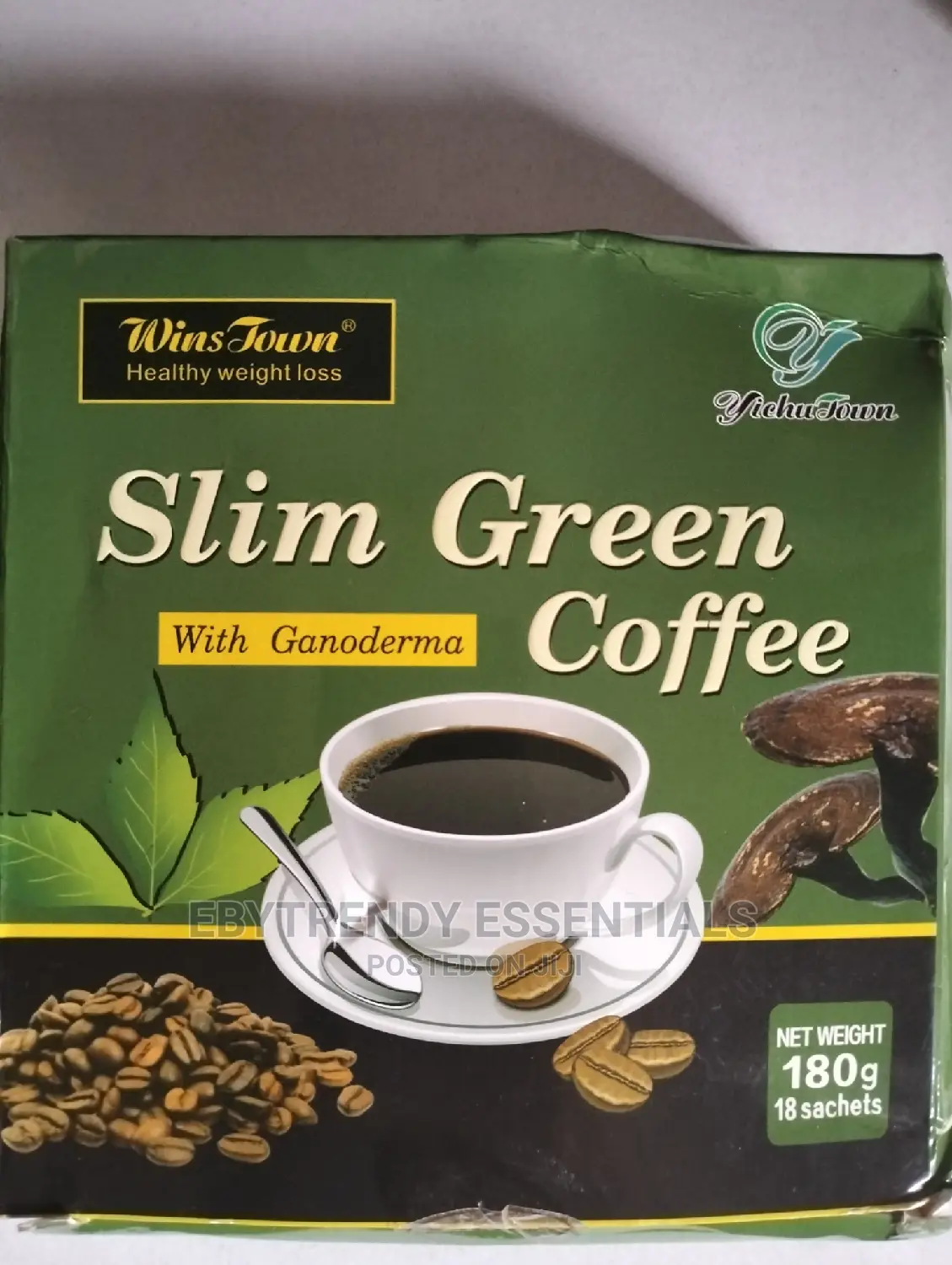 Slim Green Coffee With Ganoderma