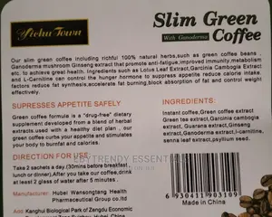 Slim Green Coffee With Ganoderma