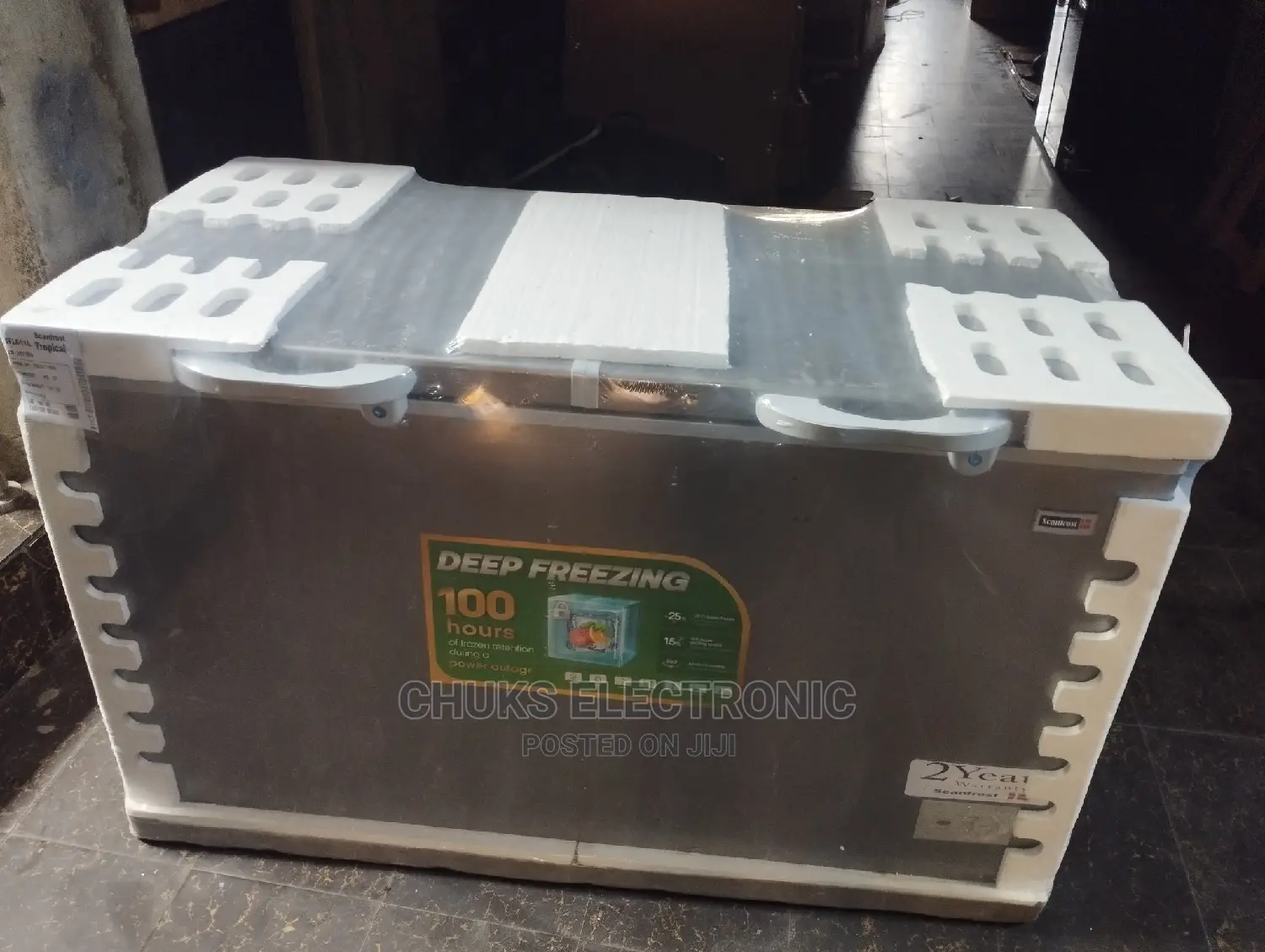 Scanfrost Double Door Freezer 611l