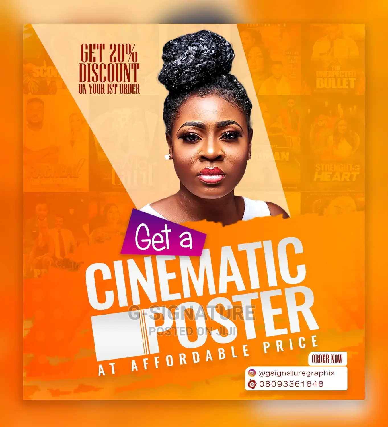 Get a Cinematic Poster at Affordable Price