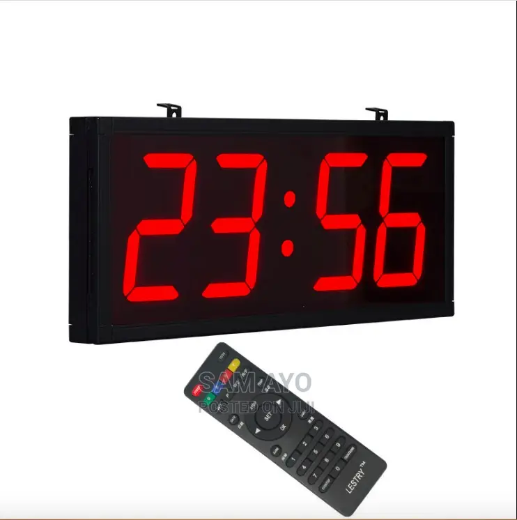 Big Led Digital Clock [Countdown) - 46.5cm X 19cm X 3.75cm
