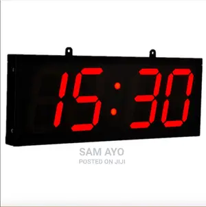 Big Led Digital Clock [Countdown) - 46.5cm X 19cm X 3.75cm