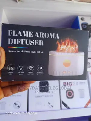 Aroma Diffuser With 3d Flame
