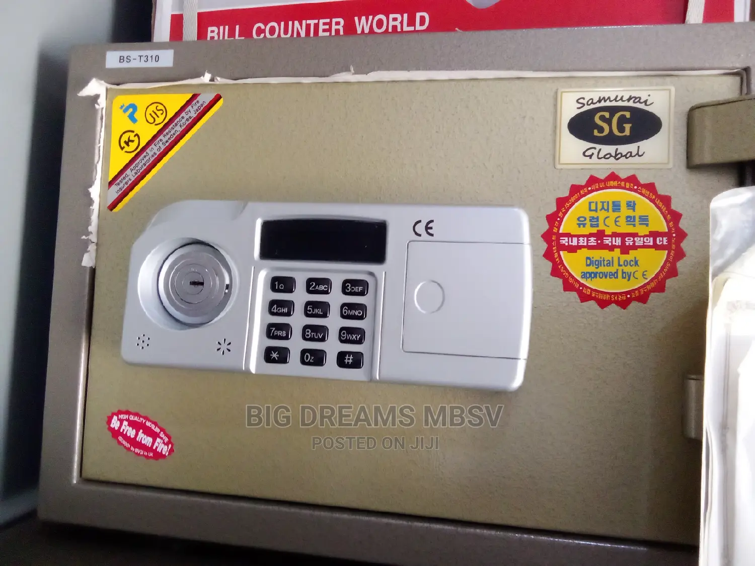 Boil T310 Fireproof Safe (Digital)