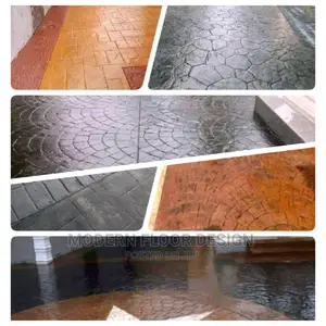 Mostly Arisonia Modern Stamps Floor