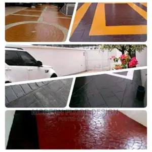 Mostly Arisonia Modern Stamps Floor
