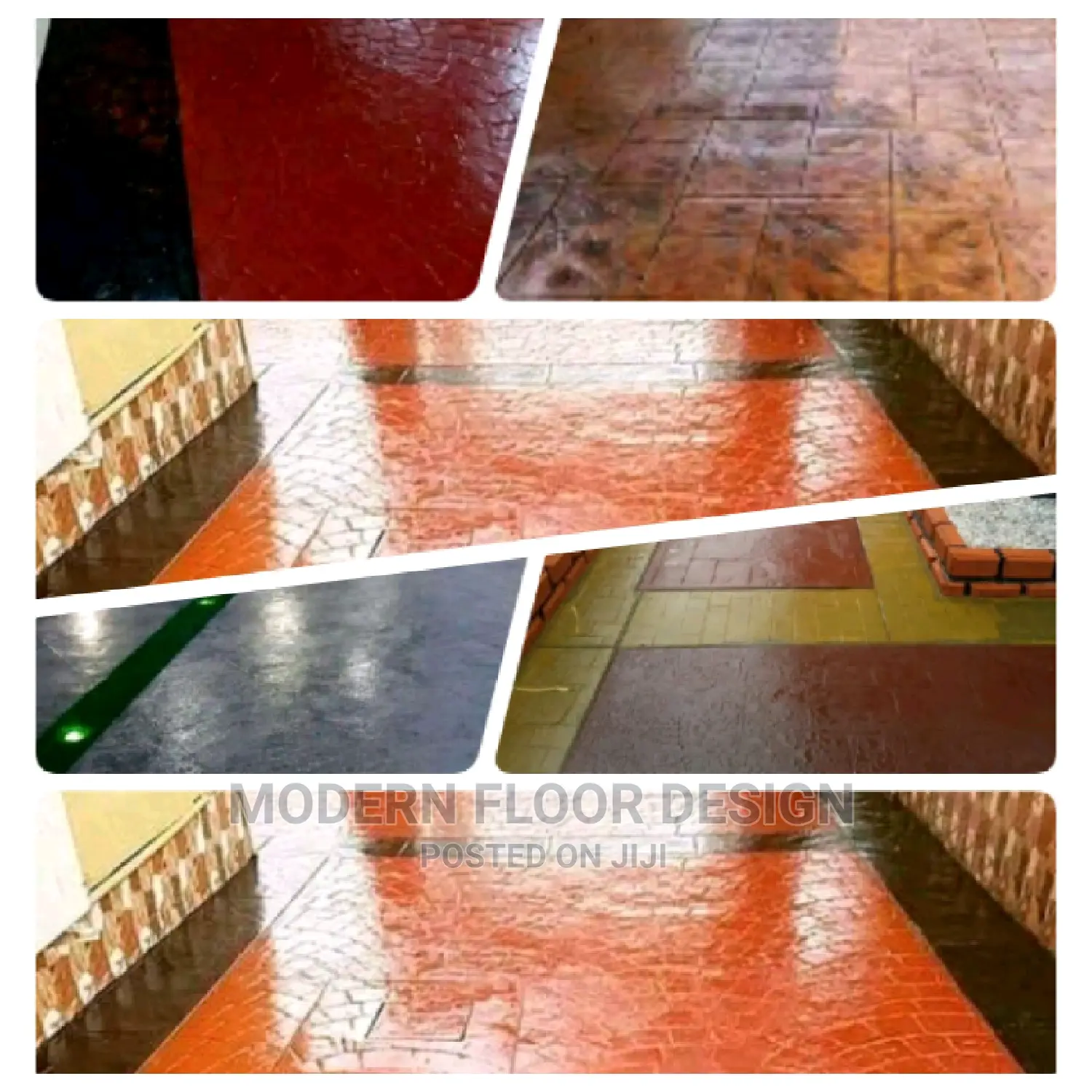 Mostly Garrison Modern Stamps Floor
