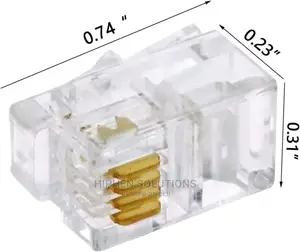 RJ11 Socket Connector 4P4C