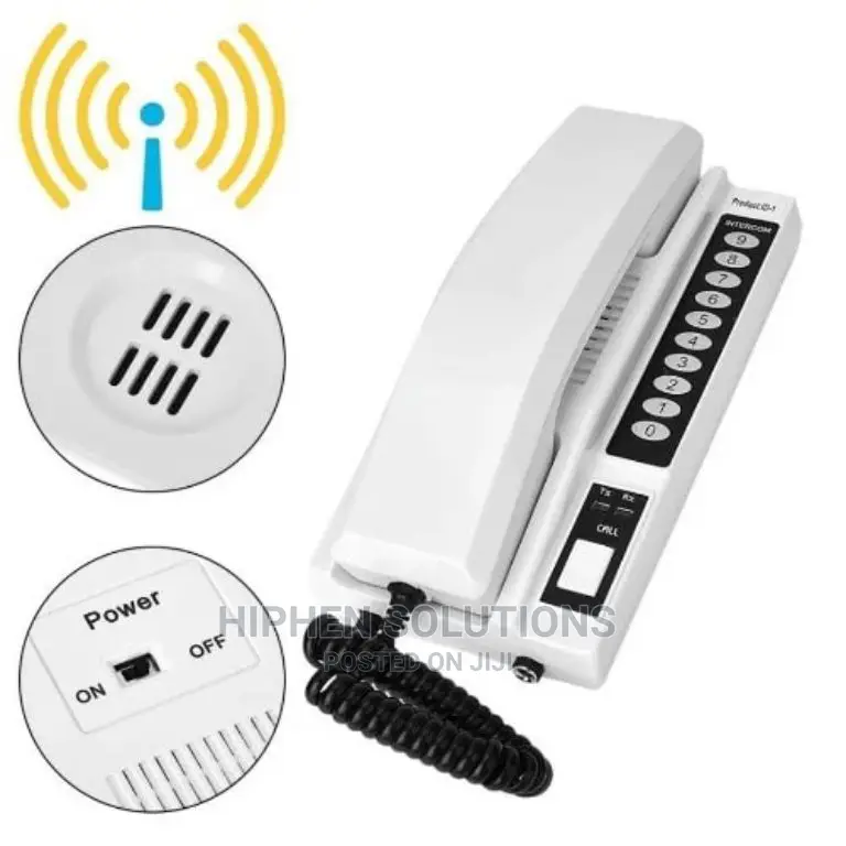 Portable Wireless Intercom for Hotel Home
