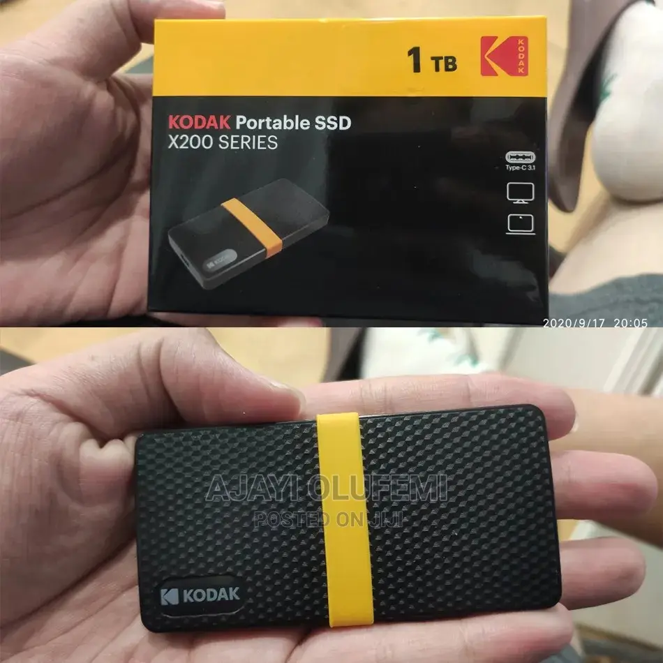 Kodak Portable SSD Storage (250gb).