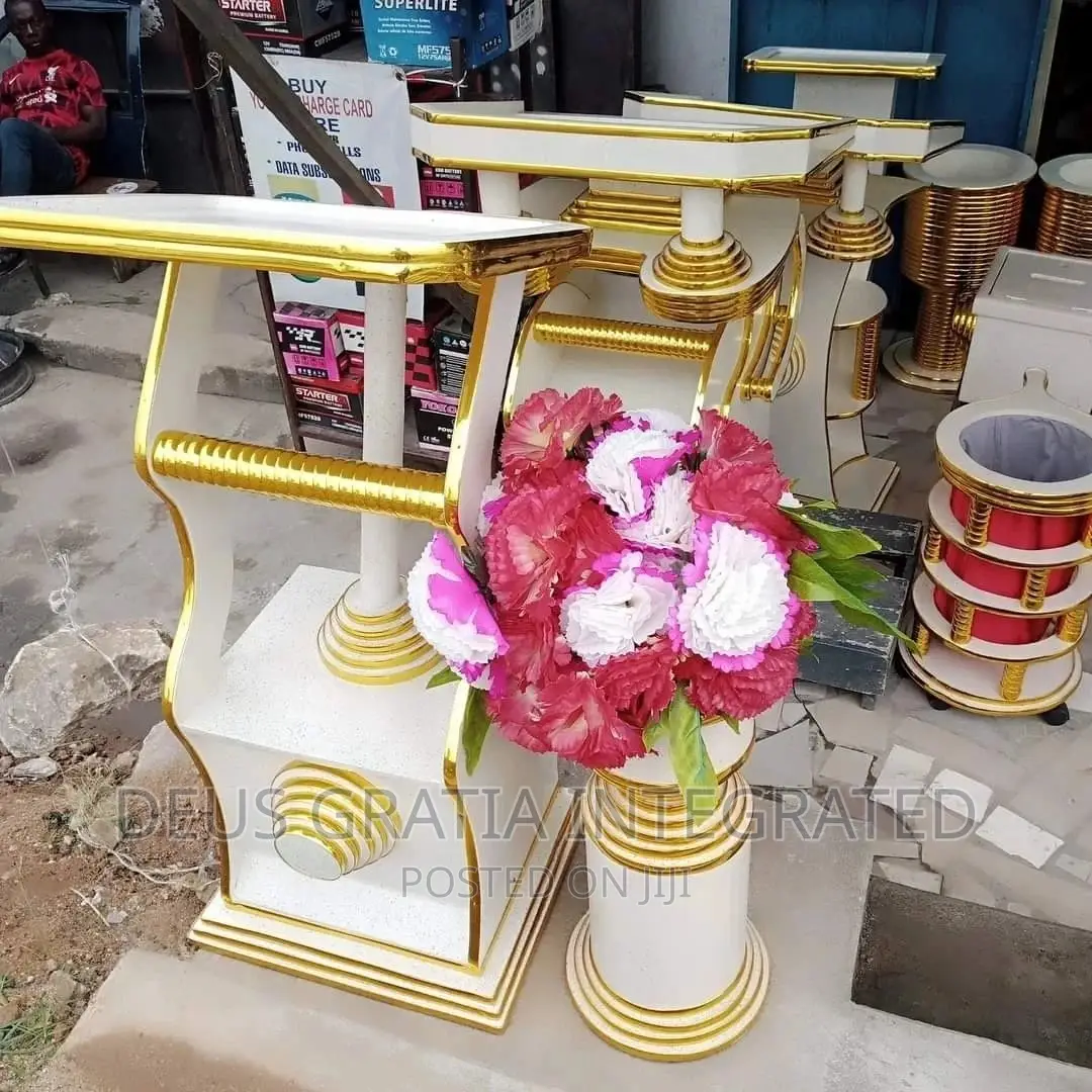 Church PULPIT and Flower Vase