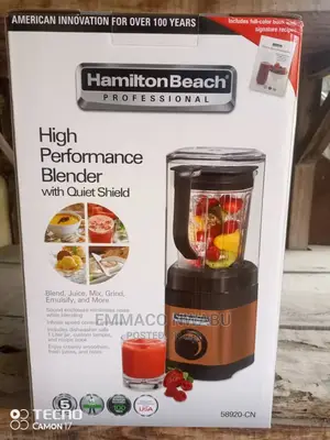 Hamilton Beach High Performance Sound Proof Blender