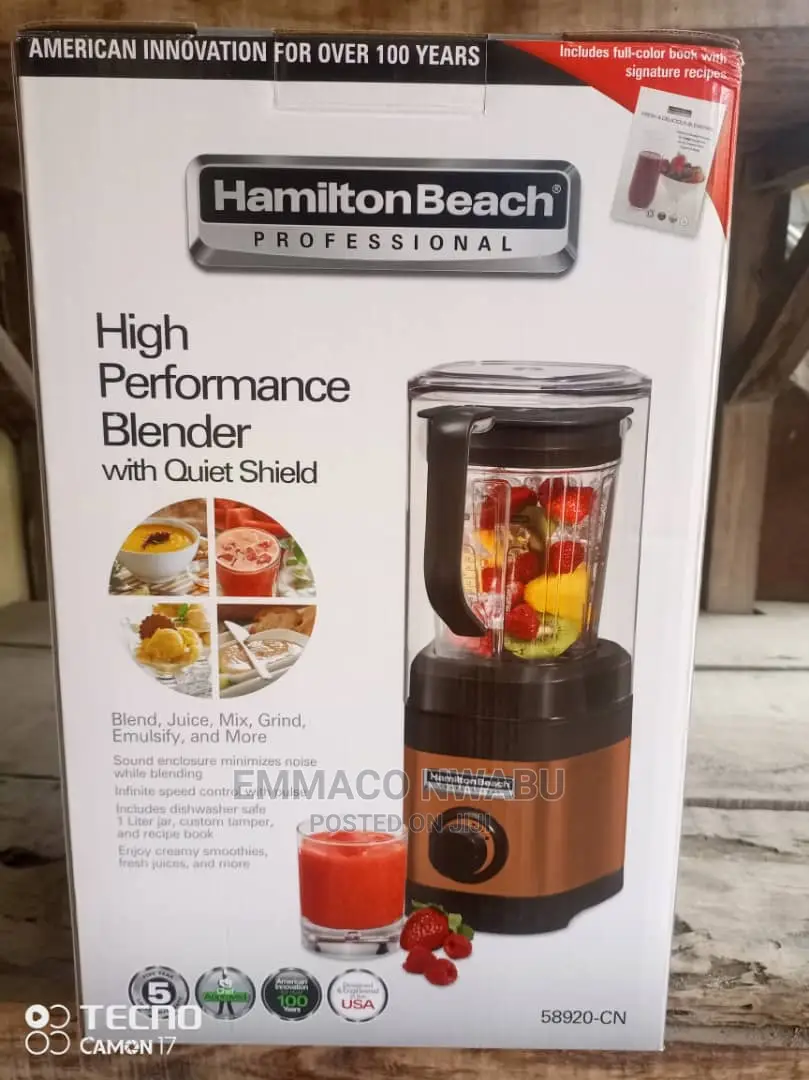 Hamilton Beach High Performance Sound Proof Blender