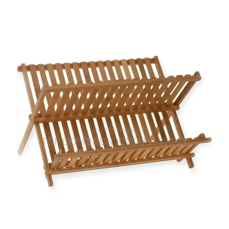 Wooden Plates Rack