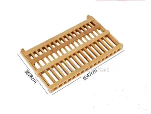 Wooden Plates Rack