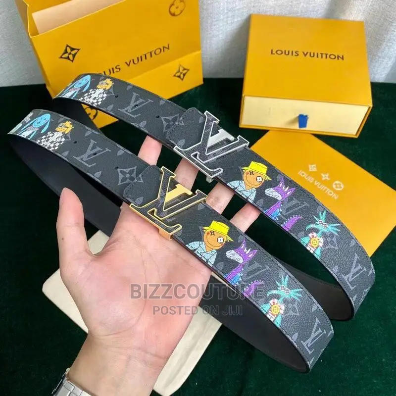 Original LOUIS VUITTON 40MM Initials Reversible Belts