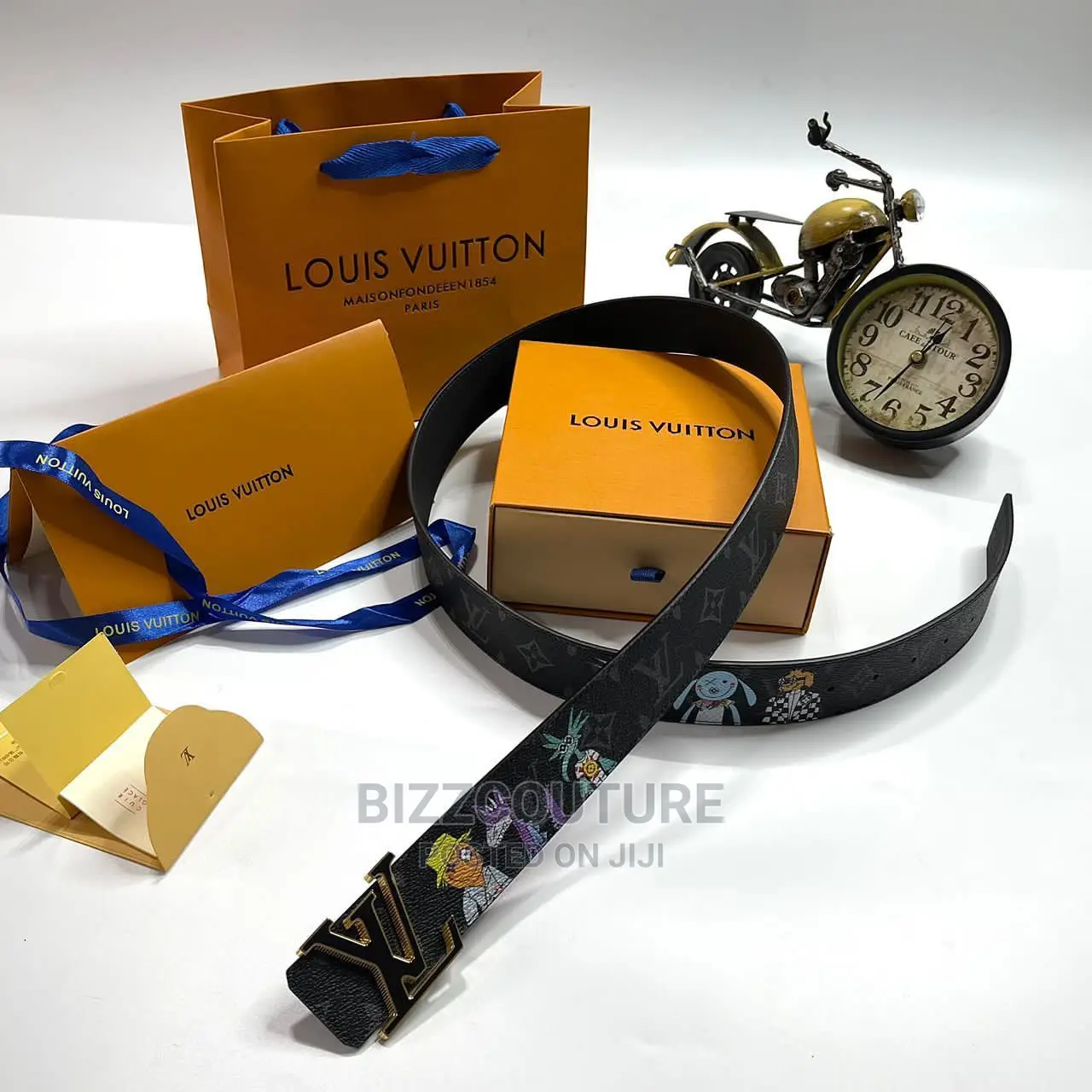 Original LOUIS VUITTON 40MM Initials Reversible Belts