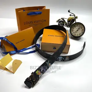 Original LOUIS VUITTON 40MM Initials Reversible Belts