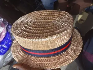 Original High Grade Flat Head Straw Hat