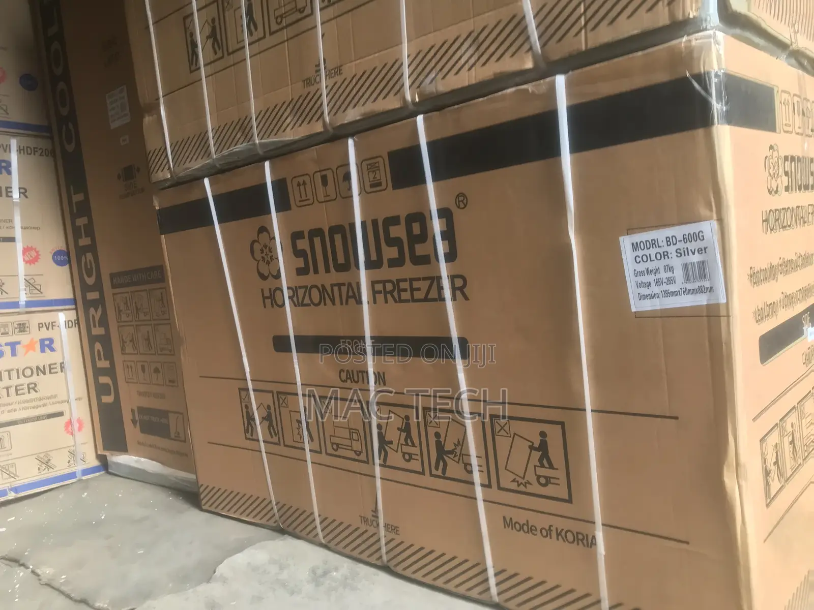 Snowsea BD600 Double Door Freezer