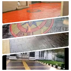 Mostly Mid Land Modern Stamps Floor