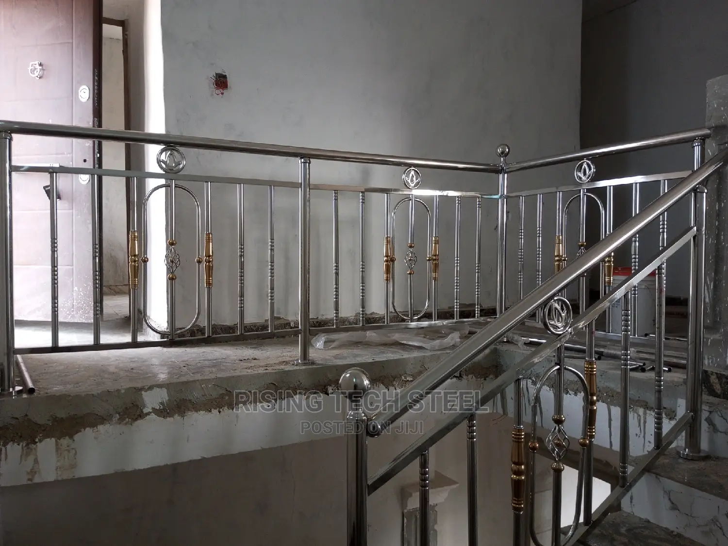 Stainless Handrail 25mm Basket Cumbi