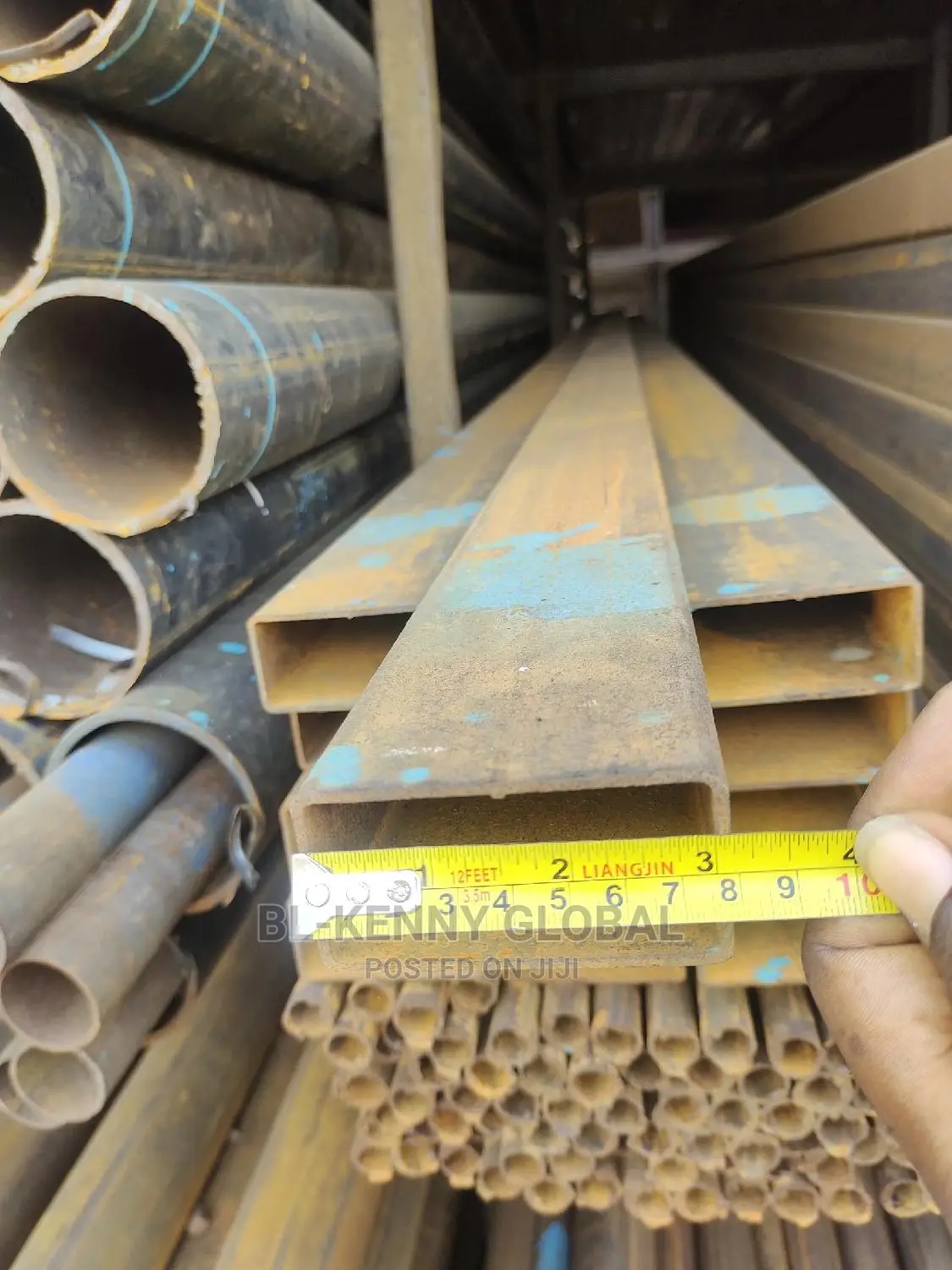 80 by 40 X 3mm Pipe