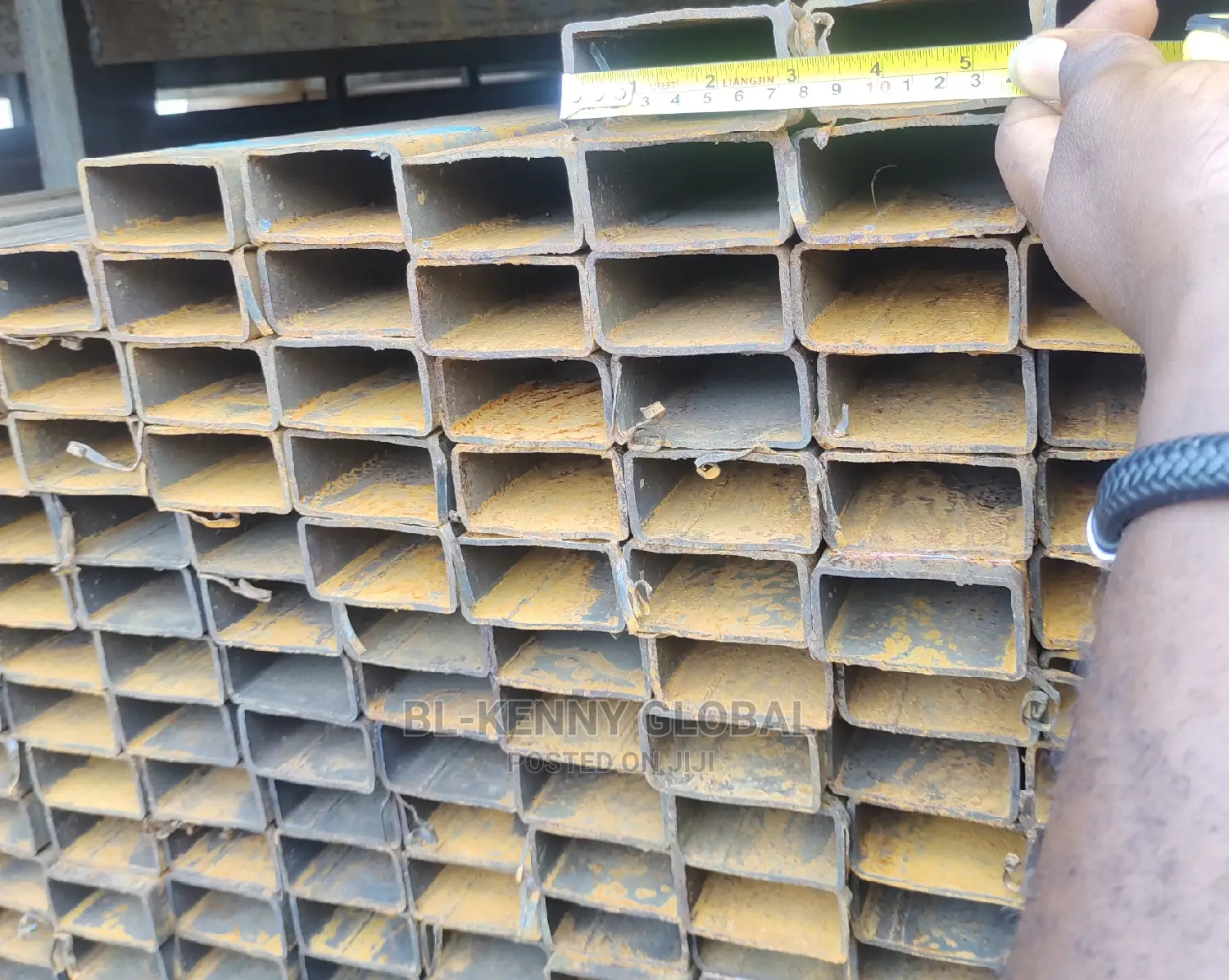80 by 40 by 2mm Pipe