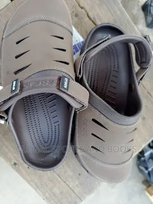 Crocs With Leather Top