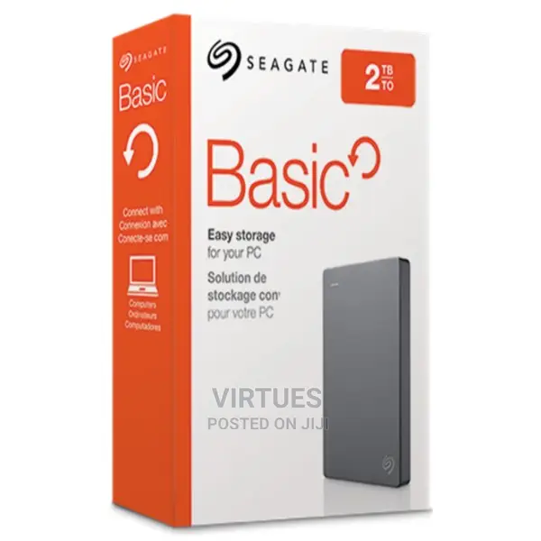 Seagate External Hard Disk 2tb Basic 2.5"