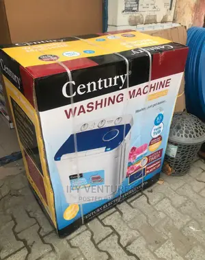 9.5 Kg Century Twin Tub Washing Machine. White Colour.