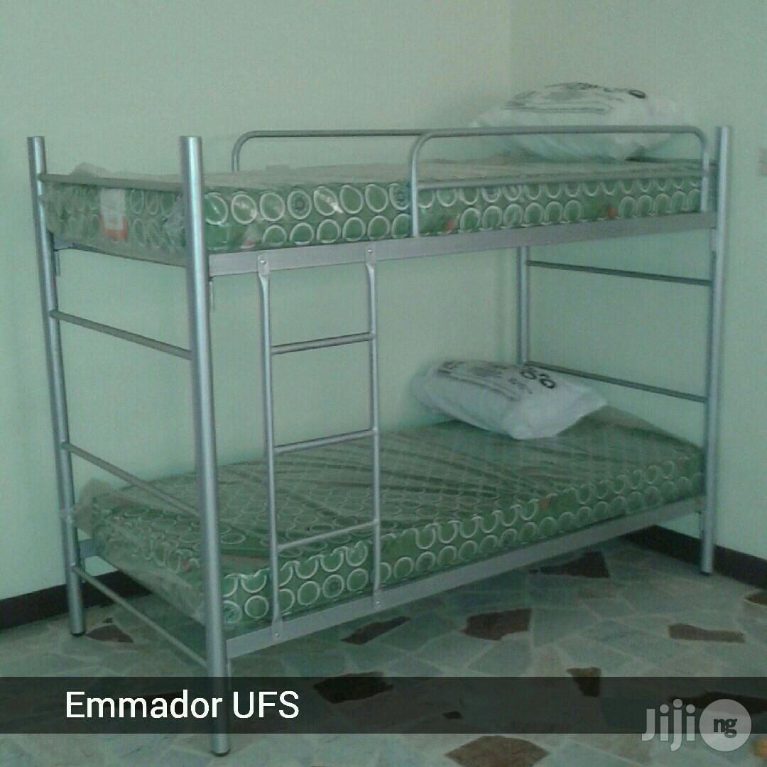 Hostel Metal Bunk Bed Silver