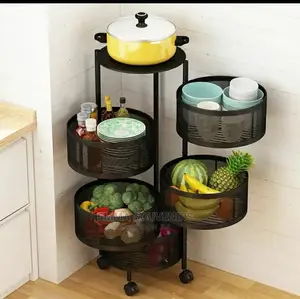 5layer Storage Moveable Rack