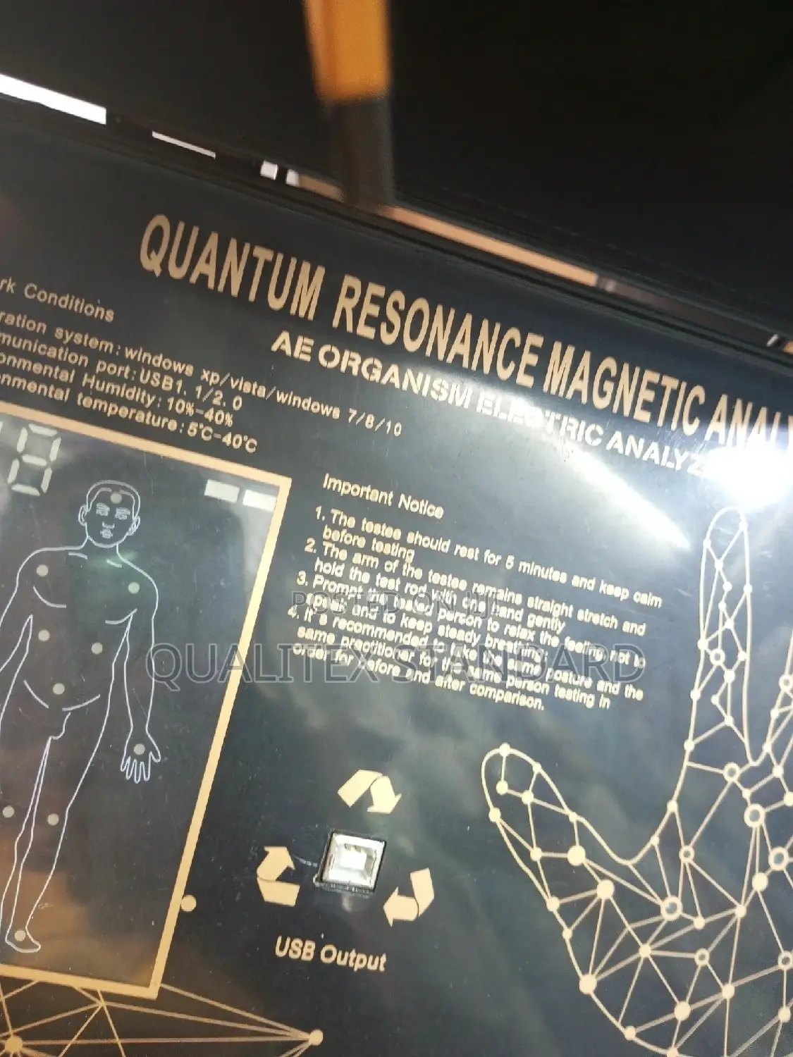 Advanced Quantum Resonance Magnetic Analyzer