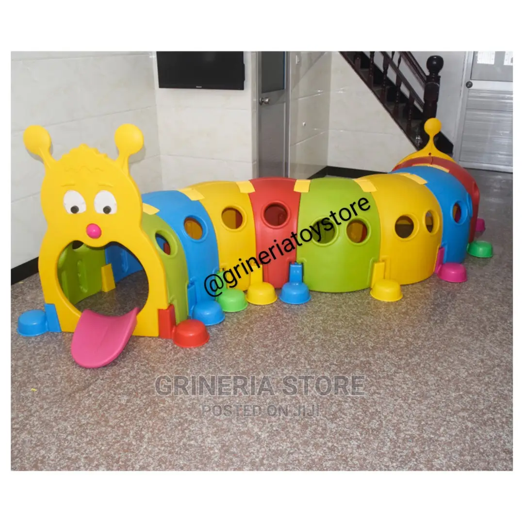 Double Long Play Tunnel for Kids