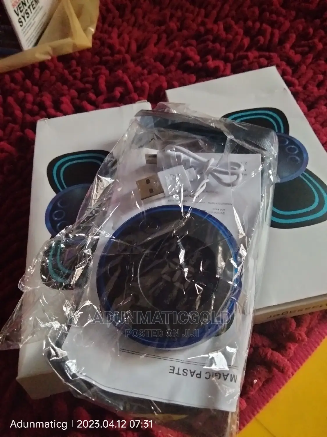 Potable Rechargeable Mini Massage