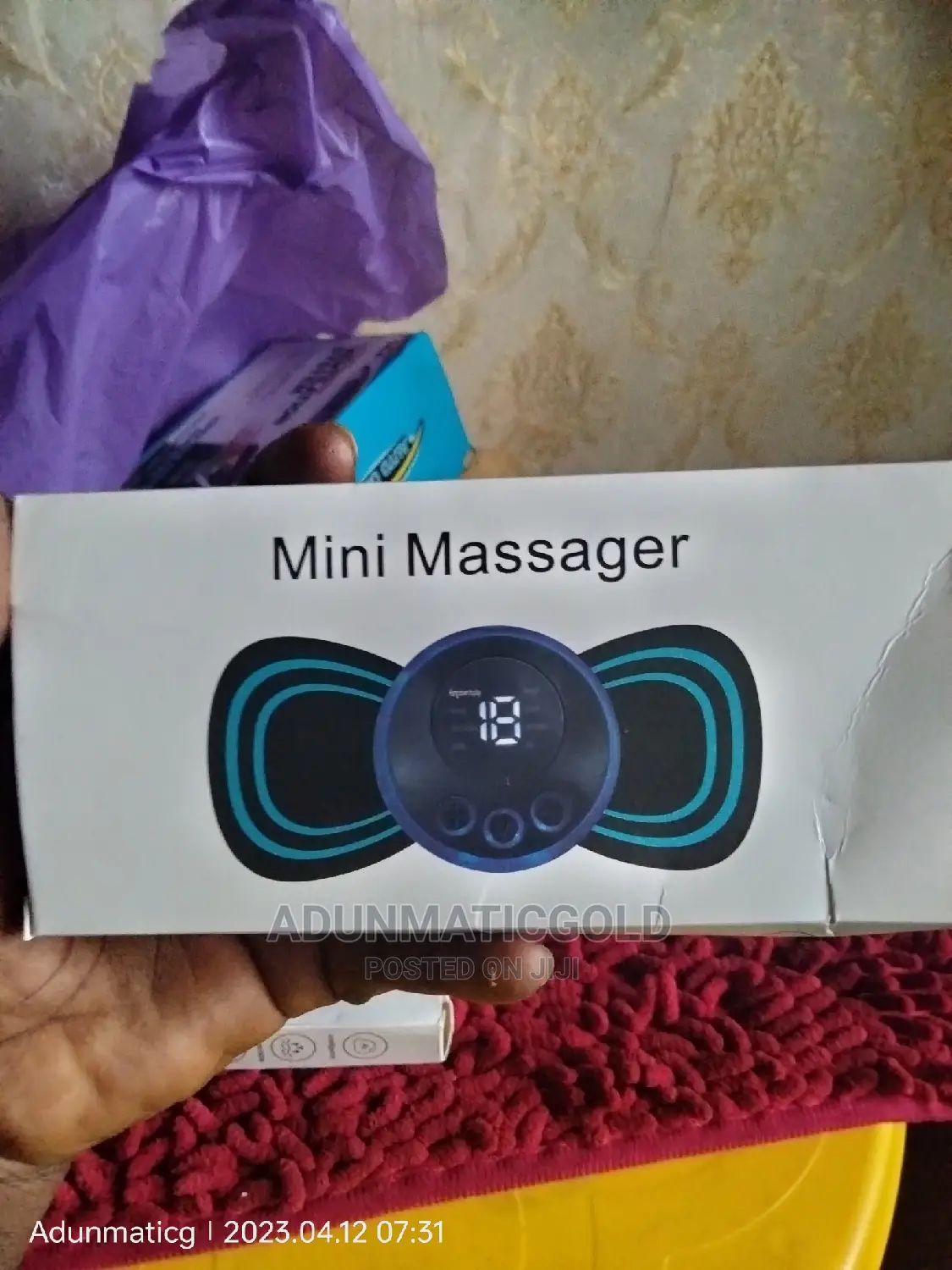Potable Rechargeable Mini Massage