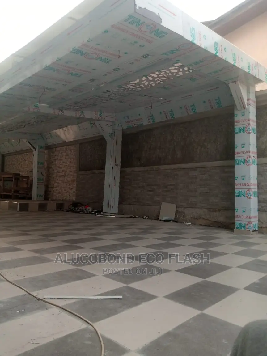 3D Alucobond Panels Carports