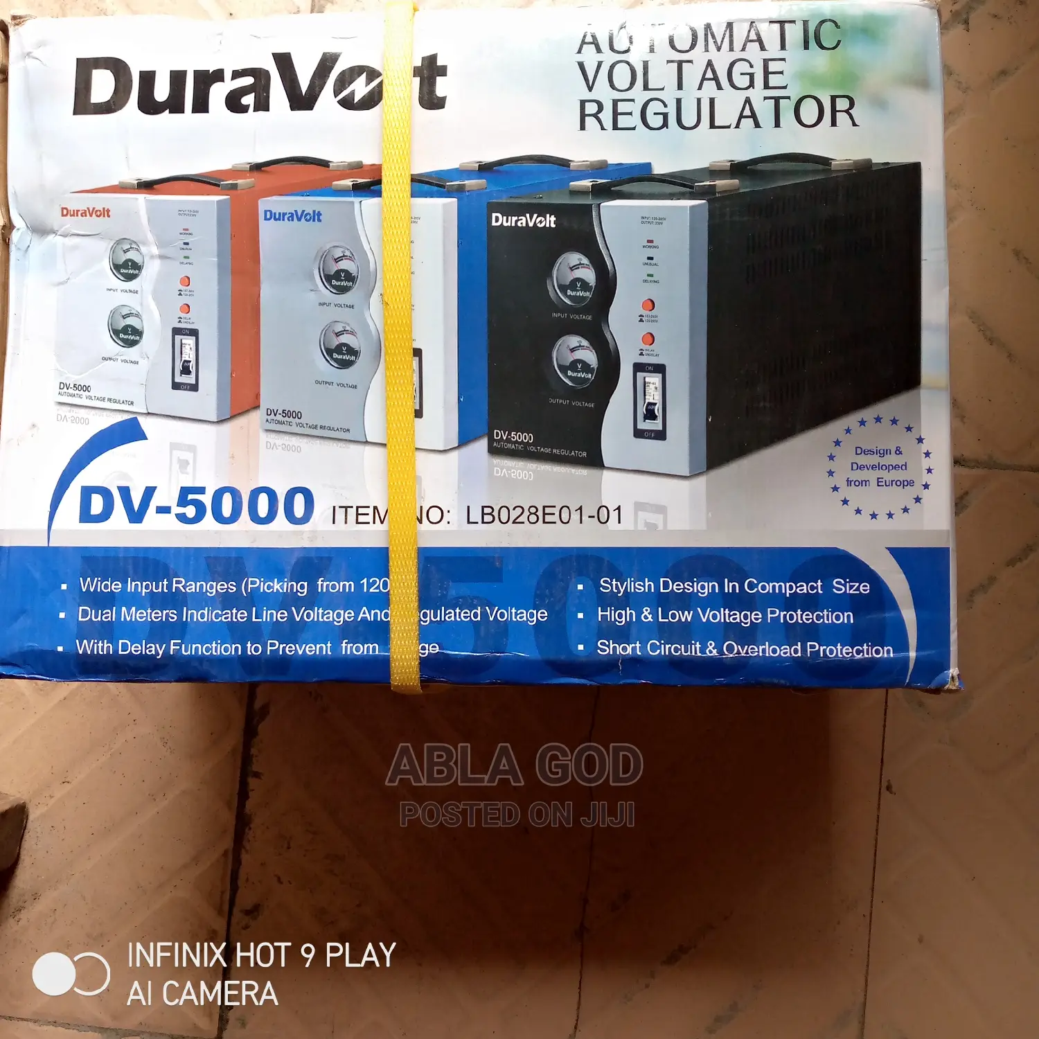 Duravolt 5000kva Automatic Voltage Regulator.