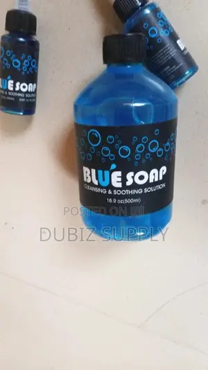 Blue Soap Cleansing and Smoothing Solutions