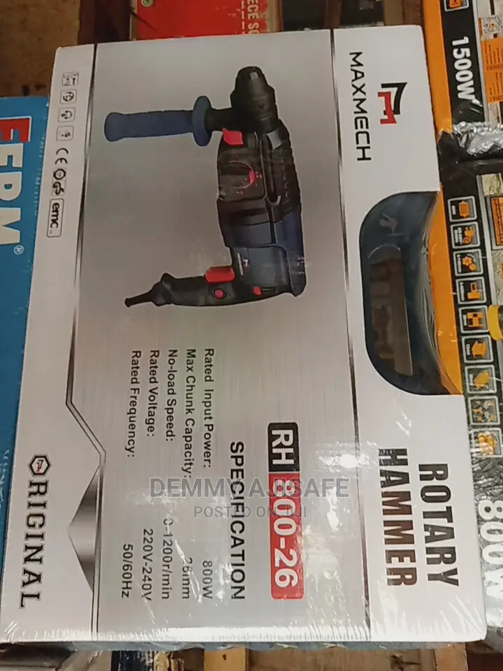 Maxmech Rotary Hammer Drill Machine 26mm