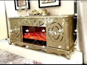 Today Designs Tv Stand With Fire Place