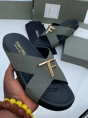 Tom Ford Leather Slipers