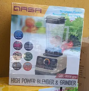 Qasa High Power Blender Grinder - QBL-8008 Pro 1500watt