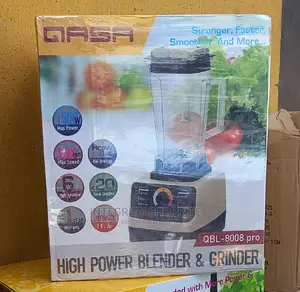 Qasa High Power Blender Grinder - QBL-8008 Pro 1500watt