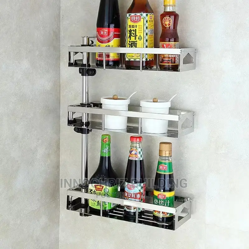Triple Chrome Shelf