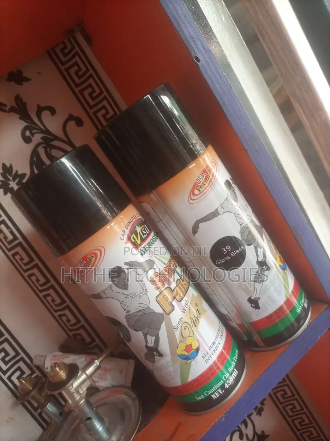 Black Spray Paint