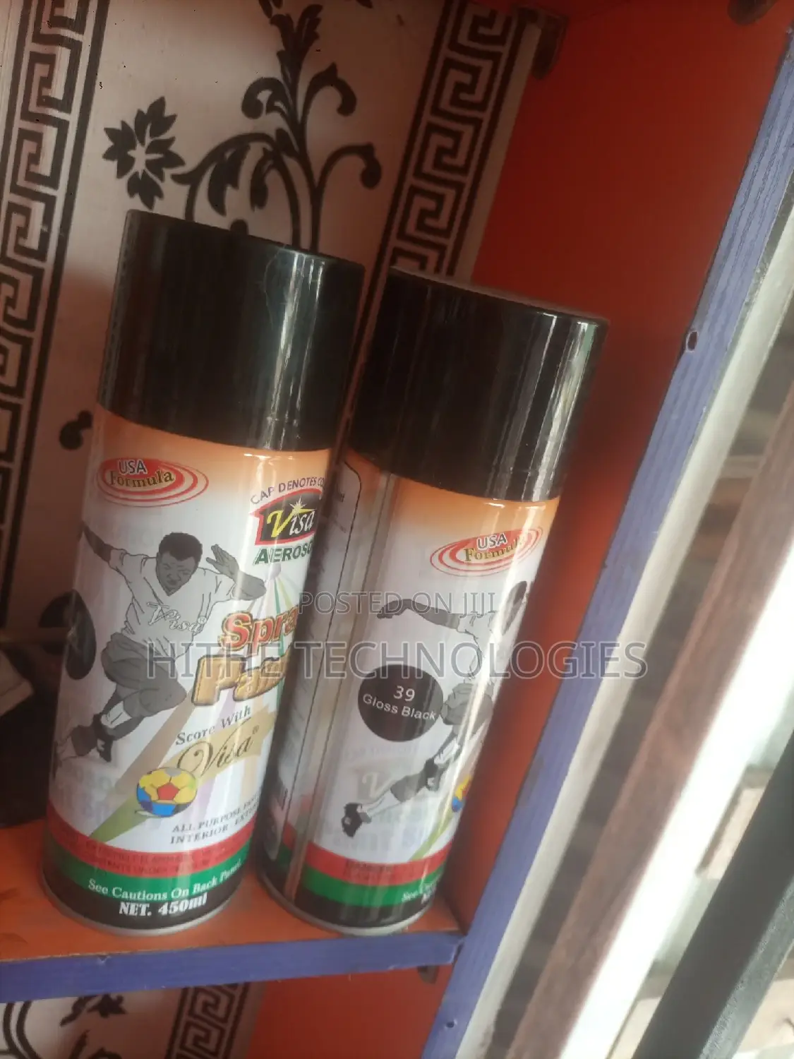 Black Spray Paint